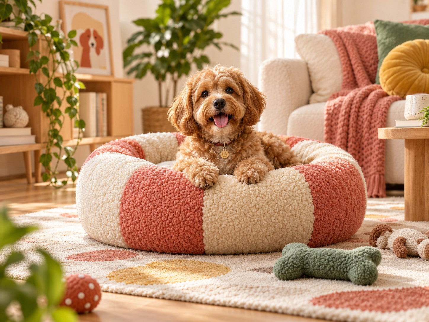 Cozy pet bed